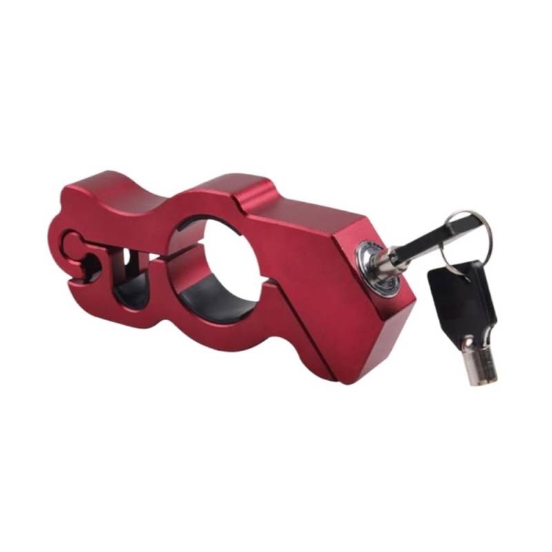 GUICFRF Kettenschloss Für ATV Dirt Street Bikes Motorrad Lenkerschloss Lenker Bremsgriff Solid Lock von GUICFRF