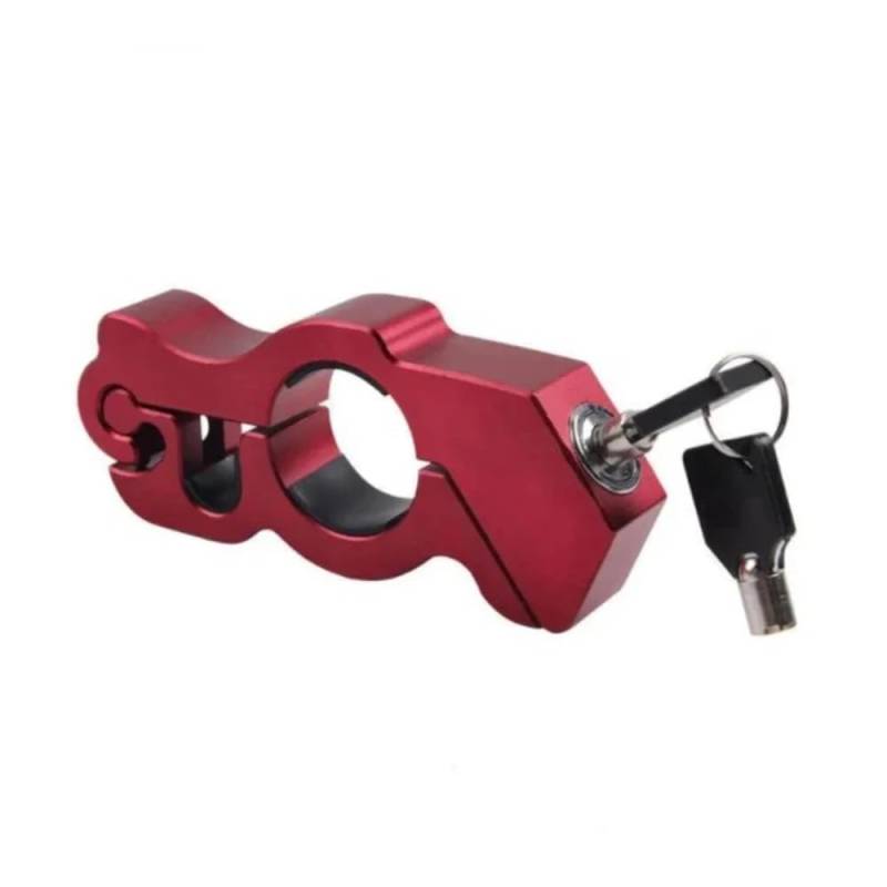 GUICFRF Kettenschloss Für ATV Dirt Street Bikes Motorrad Lenkerschloss Lenker Bremsgriff Solid Lock von GUICFRF