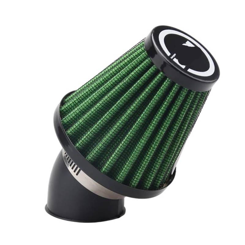 Luftfilterkasten 42m 48mm Motorradzubehör Luftfilter Sport High Flow Luftfilter Ansaugung Großer Durchflussfilter(48MM green) von GUICFRF