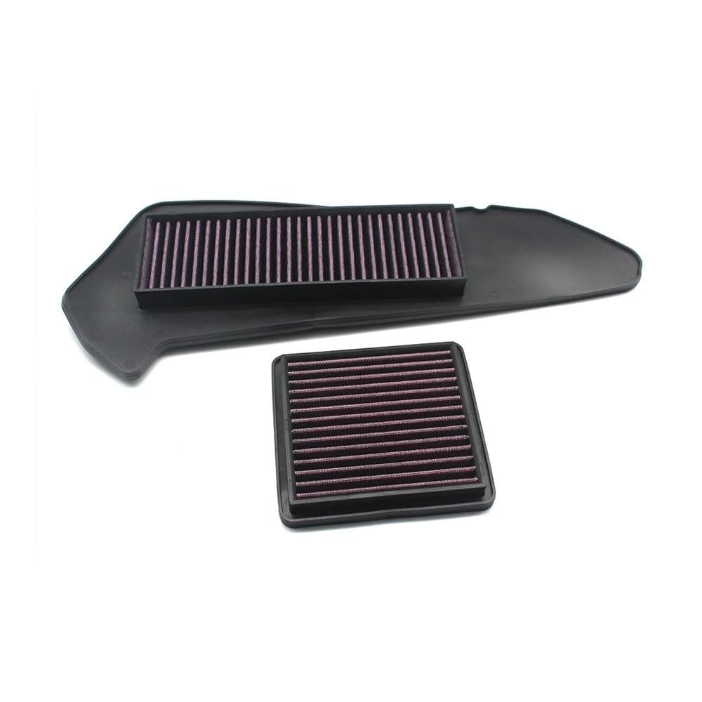 Luftfilterkasten Motorrad-Luftfilter Lufteinlassreiniger Motorschutz Luftfilterfilter Motorradzubehör Für XMAX 250 300 Für X MAX 300(A-set) von GUICFRF