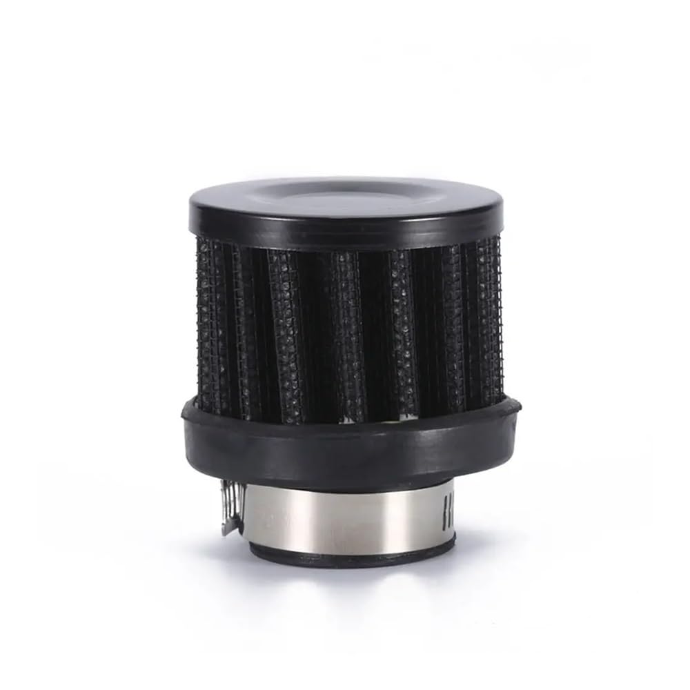 Luftfilterkasten Universal-Auto-Luftfilter 12mm 25mm Für Motorrad-Lufteinlass Kurbelgehäuse-Entlüftungsabdeckung Entlüftungsfilter Motorrad-Ersatzteile(25MM-BLACK) von GUICFRF