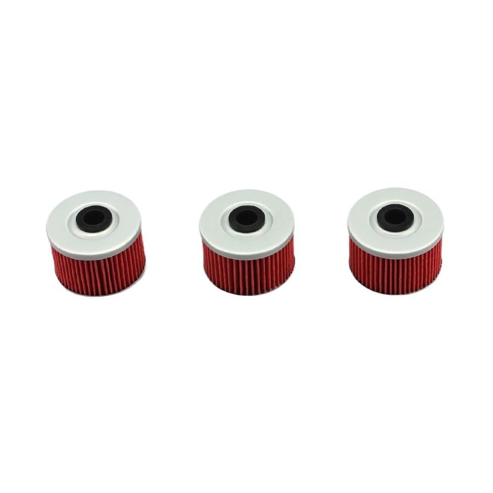 Motorrad-Ölfilter, Inline-Gas-Kraftstofffilter, Benzinfilter, Werkzeug, Motorradzubehör Für Roller, Moped, Roller, Dirtbike, ATV(3PCS) von GUICFRF