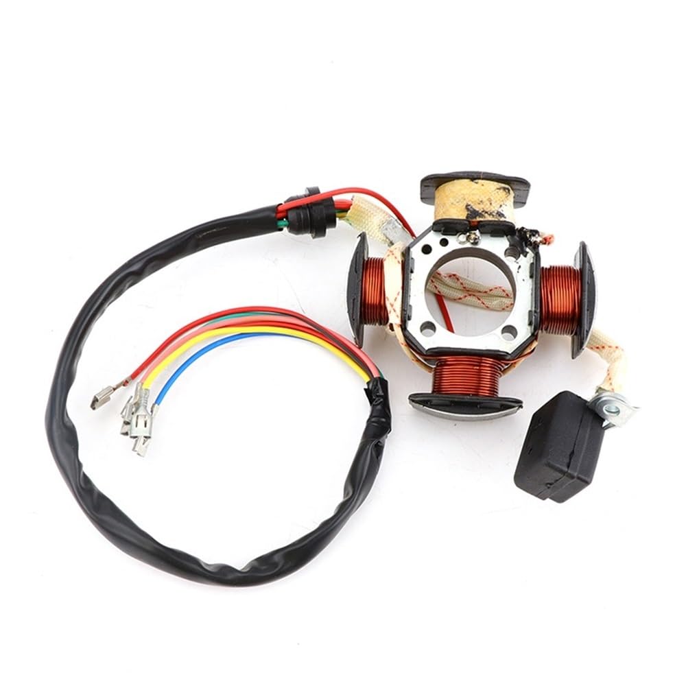 Statorspulenplatte 4-spule Stator Magneto Spule 4 Pol Platte Zündung Footstarter Für CG125 150CC Für Cb 125 Statorspulenplatte 4-spule Stator Magneto Spule 4 Pol Platte Zündung Footstarter Für CG125 150CC Für Cb 125 von GUICFRF