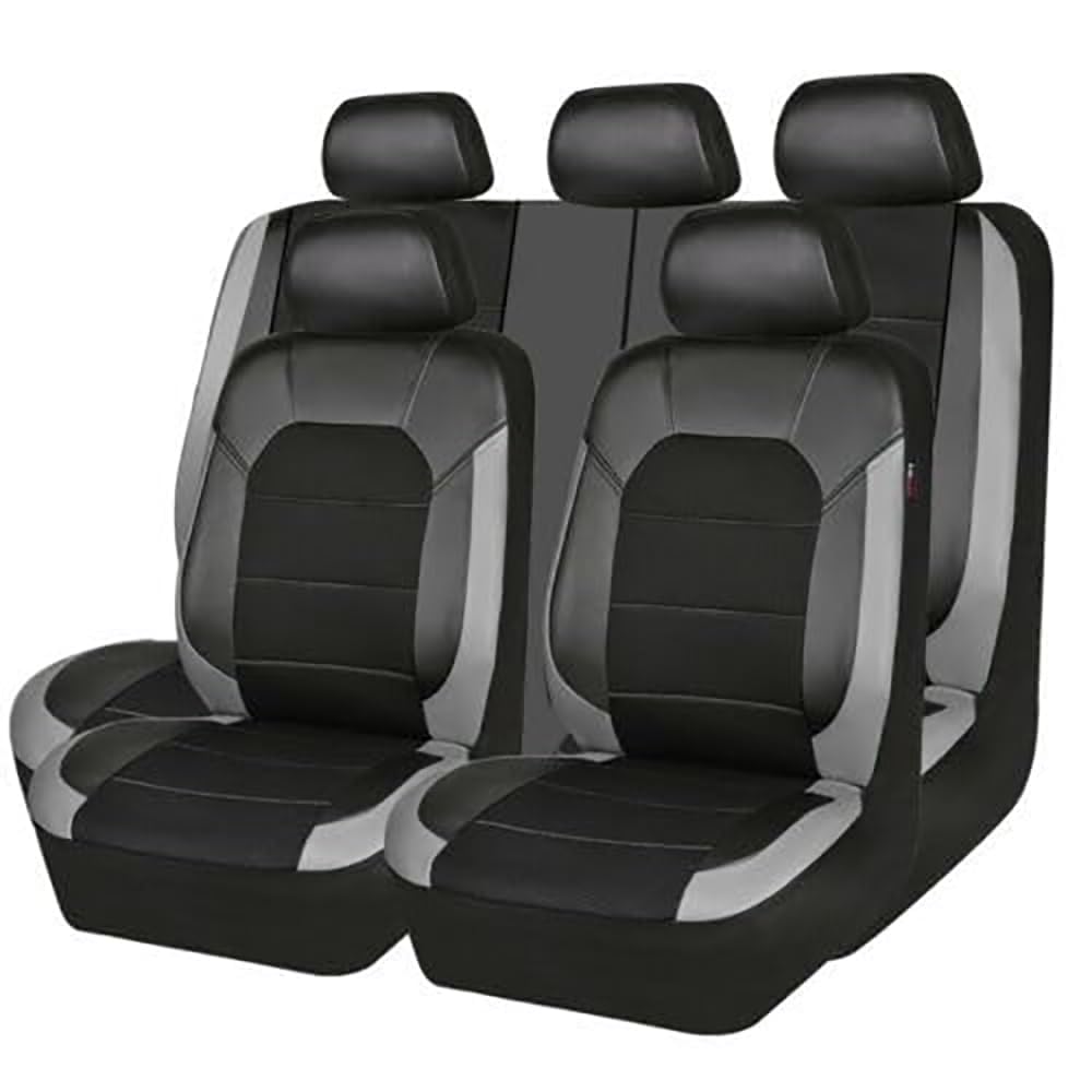 Autositzbezüge für Cupra Ateca/Born/E-Racer/Formentor/Leon/TCR, Atmungsaktiv Sitzschoner Rutschfester Bequem Sitzkissenschutz Innenraum Zubehör,B Grey Autositzbezüge für Cupra Ateca/Born/E-Racer/Formentor/Leon/TCR, Atmungsaktiv Sitzschoner Rutschfester Bequem Sitzkissenschutz Innenraum Zubehör,B Grey von GUKKO