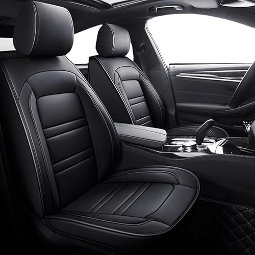 GUKKO Autositzbezüge für Cupra Ateca/Born/E-Racer/Formentor/Leon/TCR, Atmungsaktiv Sitzschoner Rutschfester Bequem Sitzkissenschutz Innenraum Zubehör,A Black GUKKO Autositzbezüge für Cupra Ateca/Born/E-Racer/Formentor/Leon/TCR, Atmungsaktiv Sitzschoner Rutschfester Bequem Sitzkissenschutz Innenraum Zubehör,A Black von GUKKO