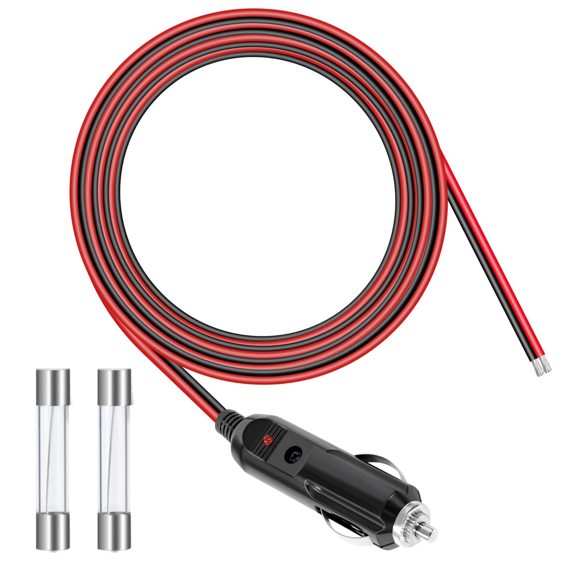 GUNGY Zigarettenanzünder Stecker 12V Autostecker mit 2M Verlängerungskabel 14AWG Zigarettenanzünder Steckerkabel mit Sicherung 15A für Auto LKW Wohnmobil Zigarettenanzünder-Buchse GUNGY Zigarettenanzünder Stecker 12V Autostecker mit 2M Verlängerungskabel 14AWG Zigarettenanzünder Steckerkabel mit Sicherung 15A für Auto LKW Wohnmobil Zigarettenanzünder-Buchse von GUNGY