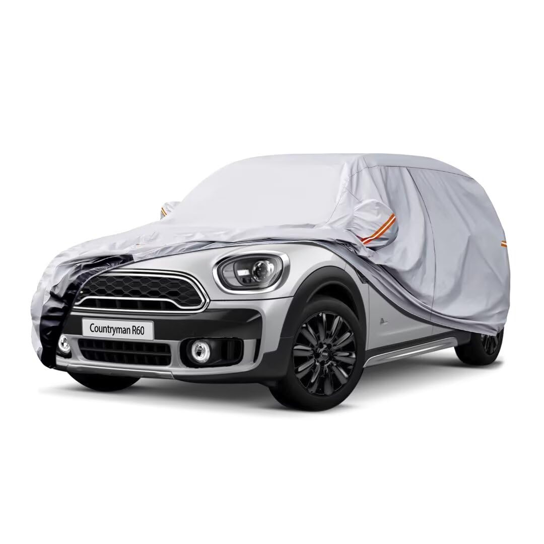 GUNHYI Auto Abdeckplane Wasserdicht Passend für Countryman R60 6 Schichten Vollgarage Autoabdeckung Autoplane für Regen Sonne Staub Schutz,Mit Baumwollfutter und Reißverschluss ausgestattet. GUNHYI Auto Abdeckplane Wasserdicht Passend für Countryman R60 6 Schichten Vollgarage Autoabdeckung Autoplane für Regen Sonne Staub Schutz,Mit Baumwollfutter und Reißverschluss ausgestattet. von GUNHYI