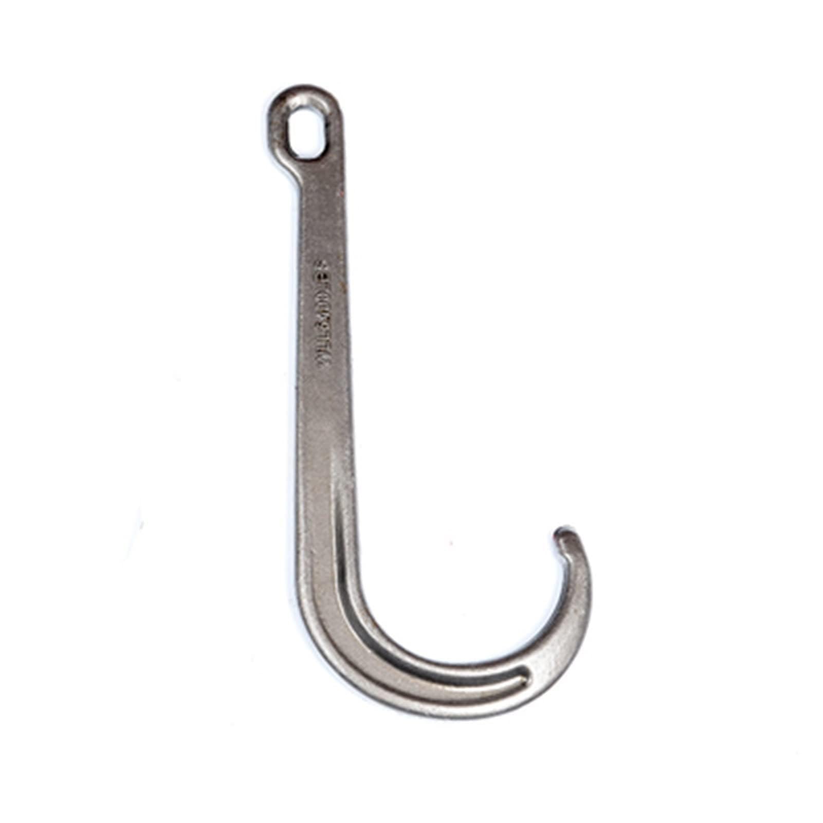 Hindernisauto J-Haken Mit Langem Schaft – Pannenhilfe Für Autos, 3-Tonnen-Transport-Abschleppkette, Transport- Und Transportlastpaket, 15 Zoll J-Typ-Hängekettenhaken Pannenwagen(Single Hook) von GUODDM