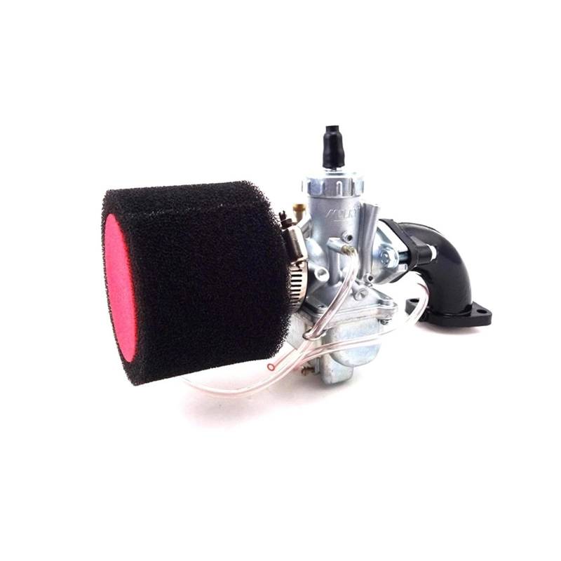 26mm Vergaser Carb Ansaugrohr 45mm Luftfilter Set for L-if YX 140cc 150cc Pit Dirt Bike von GUOFHUIO