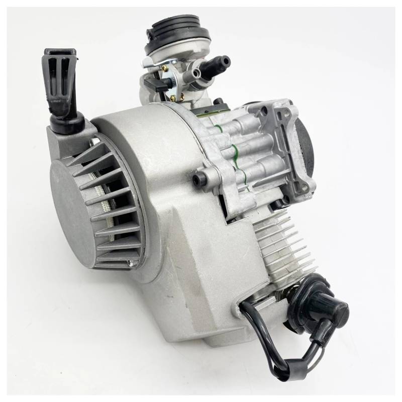 49CC Pull-Start 2-Takt Motor & Übertragung Motor for Tasche Dirt Bike Quad Scooter ATV von GUOFHUIO