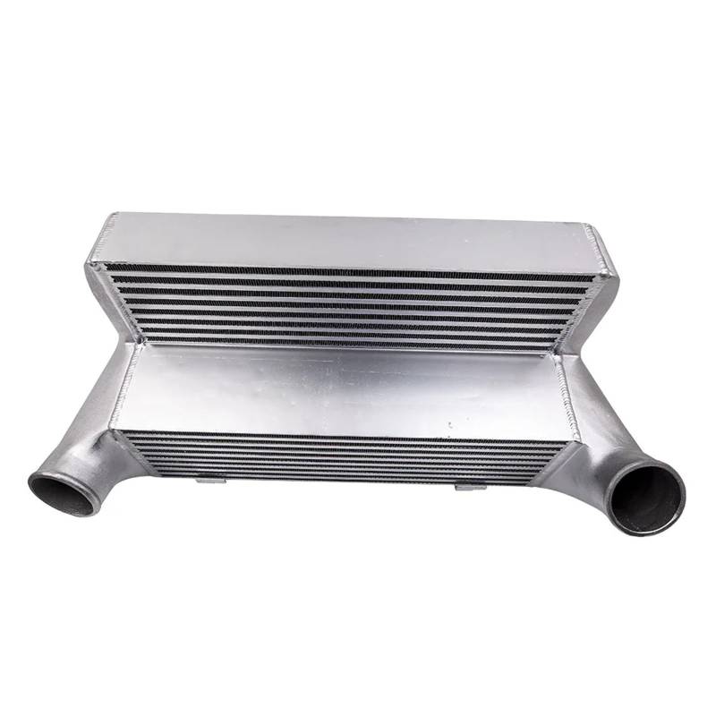 Aluminium 7,5 "Ladeluftkühler-Lufteinlass for BM 135i 335i/xi/is Z4 N54 N55 B30 Abgestuft for E82 135i 2008-11/ E90 E91 E92 335i/xi von GUOFHUIO