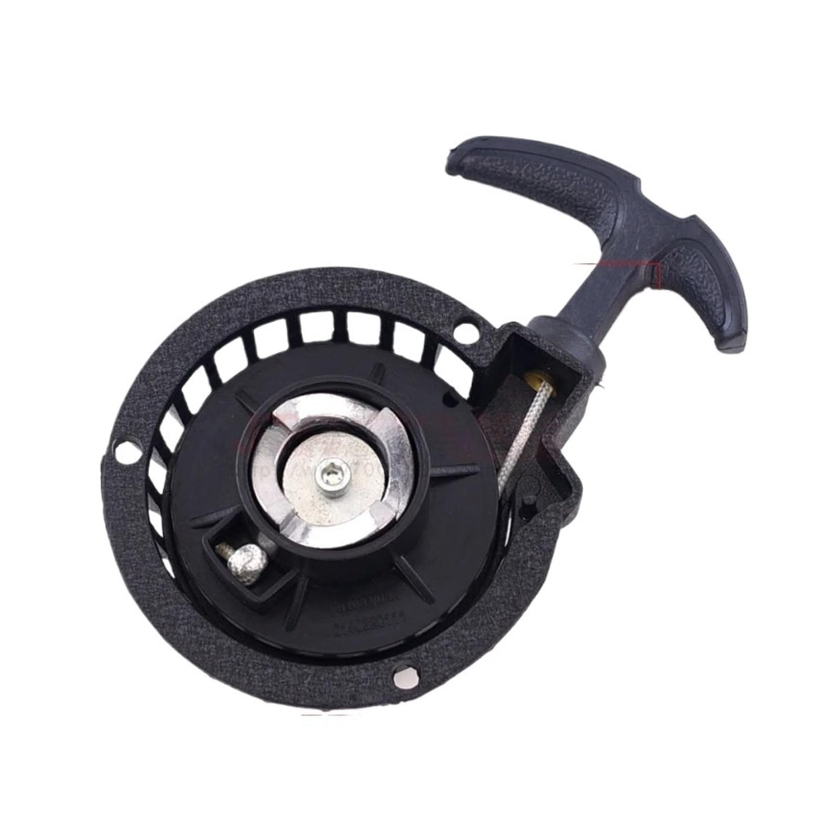 Aluminiumlegierung Seilzugstarter for 47cc 49cc 2 Stoke Mini Dirt Pocket Pit Bike Moto ATV Quad(A- black 98mm) von GUOFHUIO