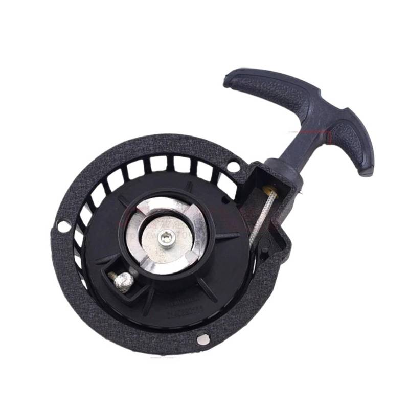 Aluminiumlegierung Seilzugstarter for 47cc 49cc 2 Stoke Mini Dirt Pocket Pit Bike Moto ATV Quad(A- black 98mm) von GUOFHUIO
