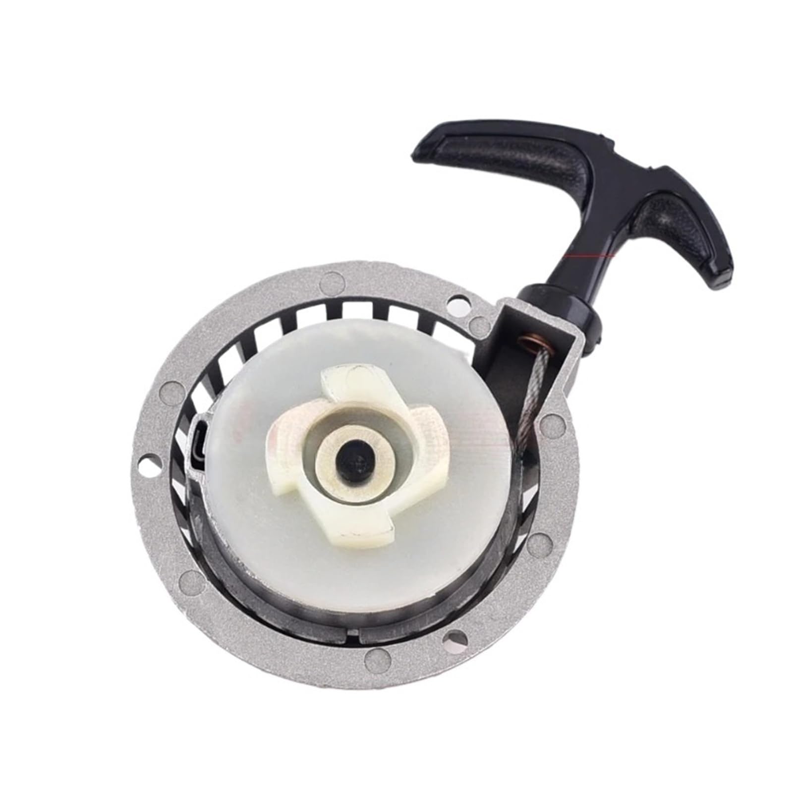Aluminiumlegierung Seilzugstarter for 47cc 49cc 2 Stoke Mini Dirt Pocket Pit Bike Moto ATV Quad(C-Silver 98mm) von GUOFHUIO