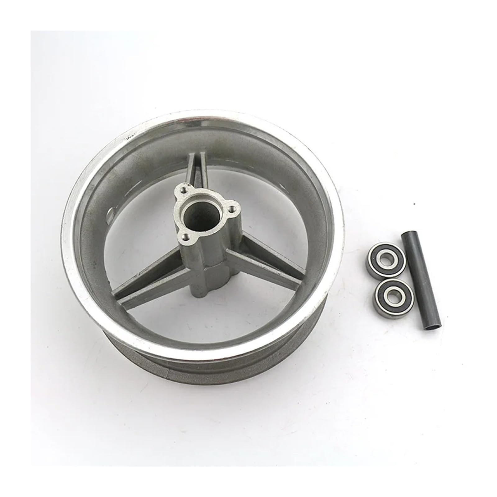 Hinterrad 90/65-6,5 Vorderradnabe 6,5 Zoll Alufelgen for 47cc 49cc Mini Dirt Bike E Scooter Mini Moto(Front hub) von GUOFHUIO