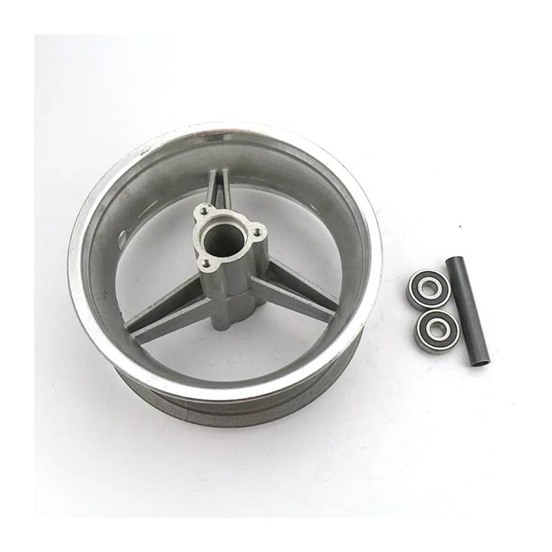 Hinterrad 90/65-6,5 Vorderradnabe 6,5 Zoll Alufelgen for 47cc 49cc Mini Dirt Bike E Scooter Mini Moto(Front hub) von GUOFHUIO