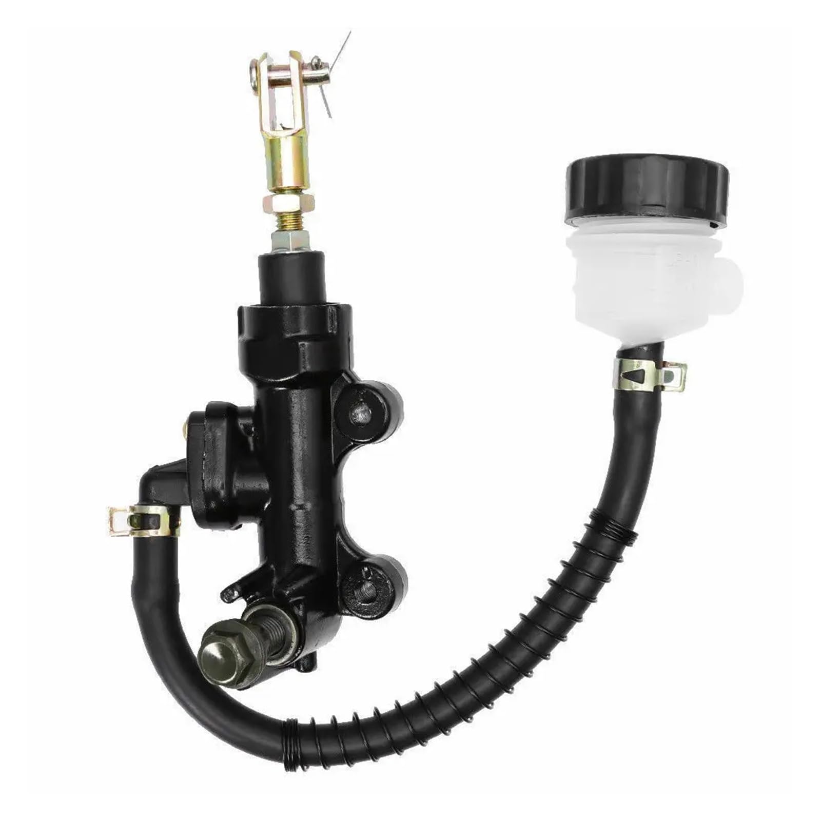 Motorrad-Hinterradbremspumpe Hauptbremszylinder Hydraulikpumpe for S-uz GSXR B-und GSX600 SV1000 von GUOFHUIO