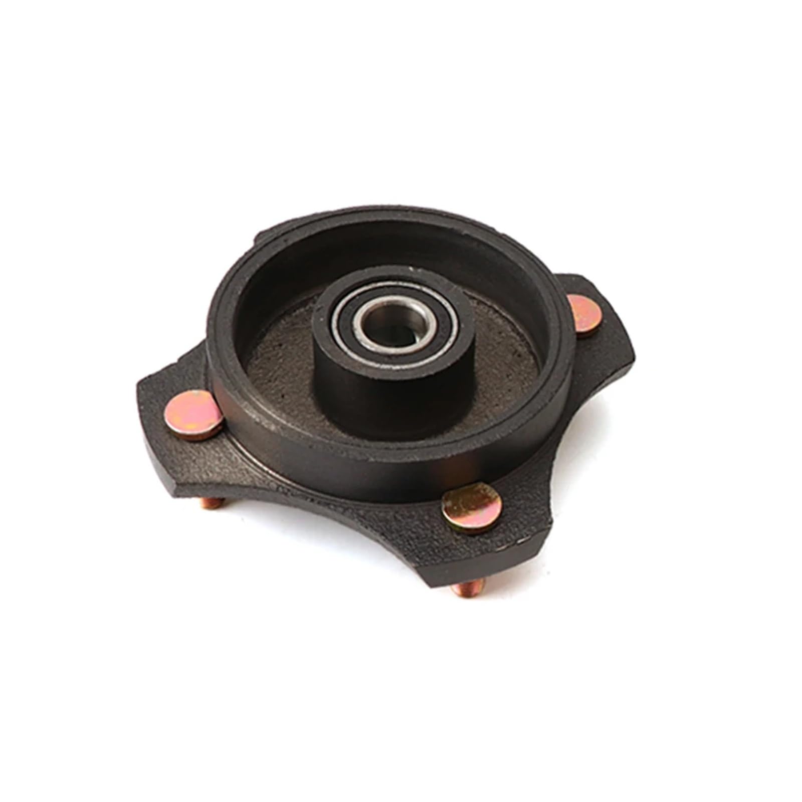 Motorrad Vorne Trommel Bremsbeläge Abdeckung 110mm M10 * 4 Bolzen Rad Hub for 110cc 125cc 150cc Elektrische ATV Go kart UTV Buggy Quad Bike Teile(1 Pcs Hub) von GUOFHUIO