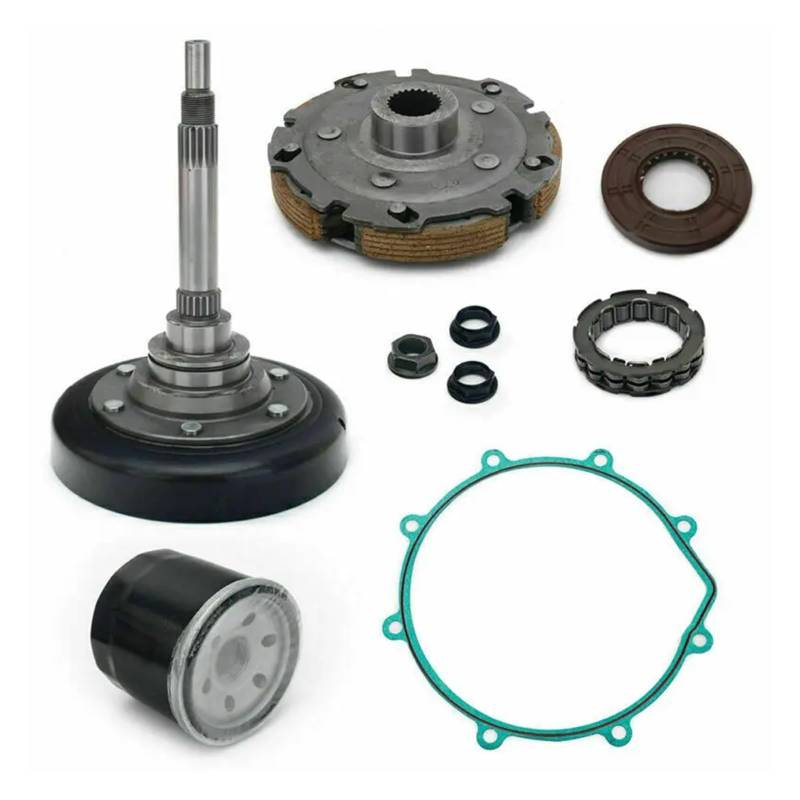OEM Nass Kupplung Pad Schuh Trommel Gehäuse Eine Möglichkeit Dichtung for H-ist 400cc HS400 ATV UTV M-assi von GUOFHUIO