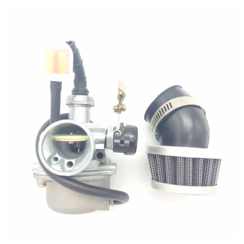 Vergaser Kabel Choke Mit Luftfilter for PZ19 Carb 50 70 90cc 100 110cc 125cc ATV Teile von GUOFHUIO