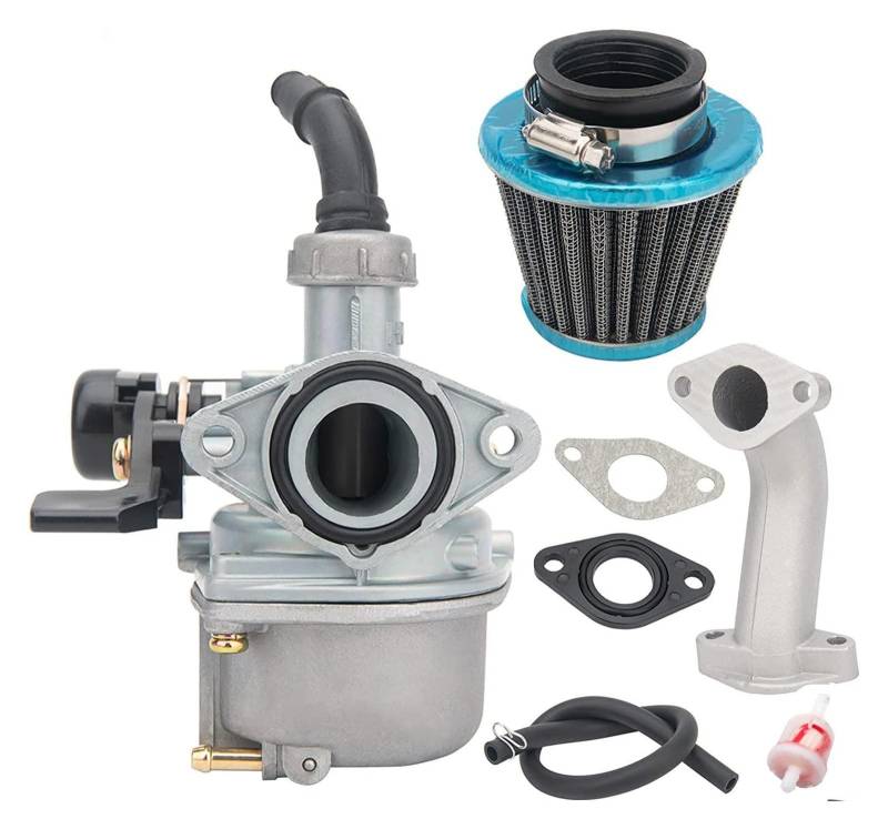 Vergaser PZ19 19mm Vergaser for 50 70 90 110 125cc ATV Quad 4 Wheeler Dirt Bike Motorrad Vergaser(Big suit) von GUOFHUIO