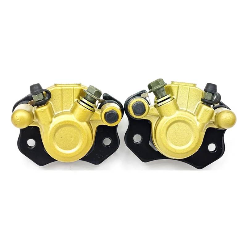 Vorne/Hinten Disc Bremsen Bremssättel Clamp Untere Pumpe for 50 70 90 110 125 150cc ATV Bug-gy Quad master zylinder sattel(Left right yellow) von GUOFHUIO