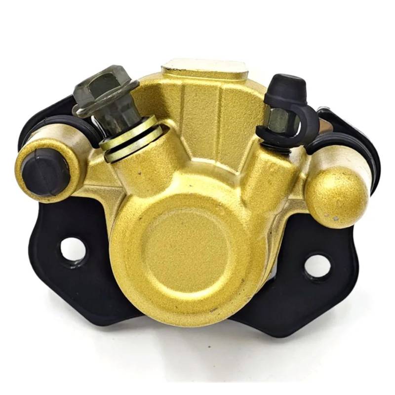 Vorne/Hinten Disc Bremsen Bremssättel Clamp Untere Pumpe for 50 70 90 110 125 150cc ATV Bug-gy Quad master zylinder sattel(Left yellow) von GUOFHUIO