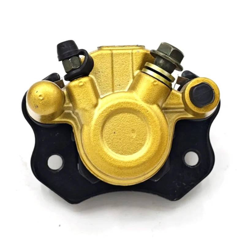 Vorne/Hinten Disc Bremsen Bremssättel Clamp Untere Pumpe for 50 70 90 110 125 150cc ATV Bug-gy Quad master zylinder sattel(Right yellow) von GUOFHUIO
