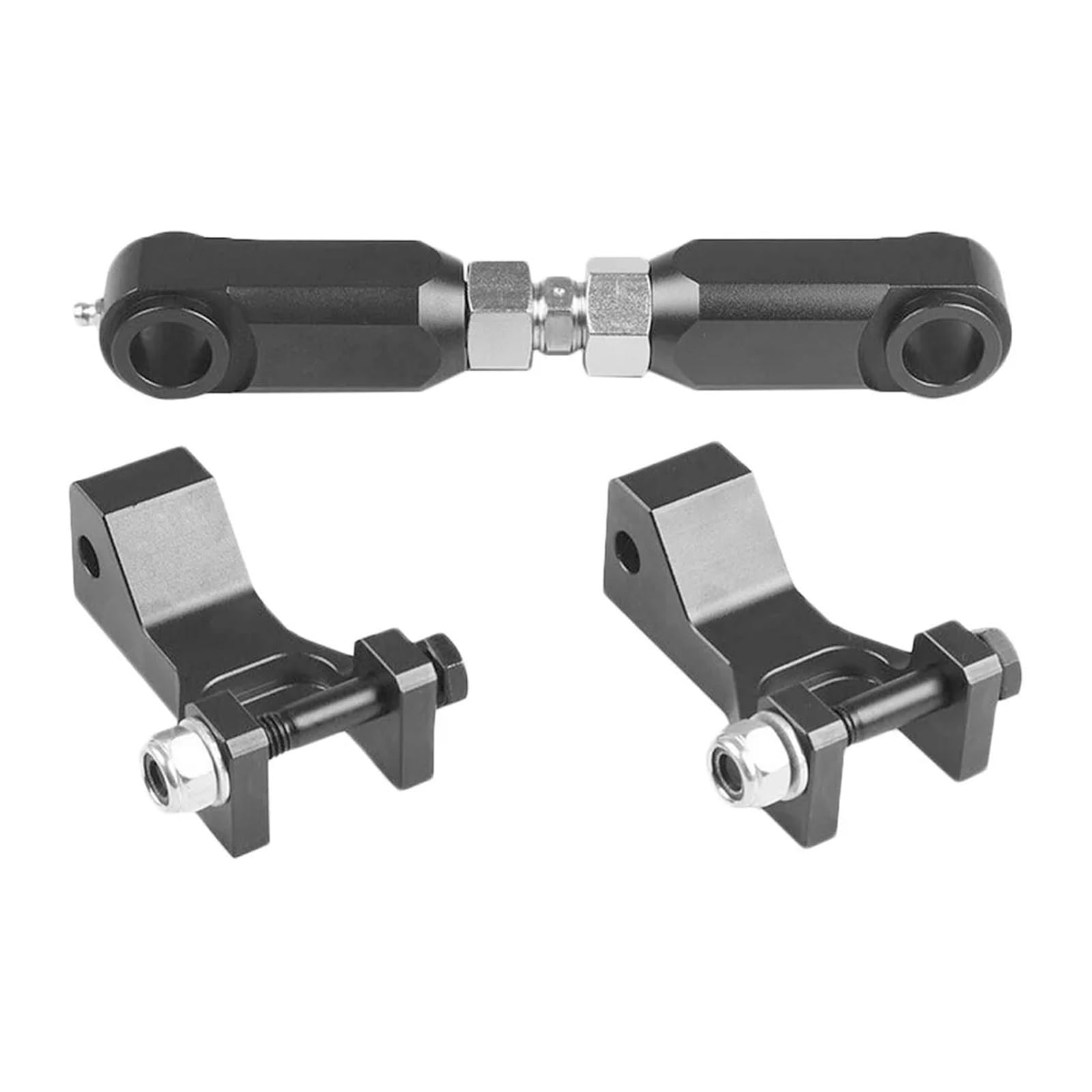 Vorne Hinten Tieferlegungssatz for Y-am R-apt 350 YFM350 660 660R YFM660R 700 700R YFM700 ATV(Black) von GUOFHUIO