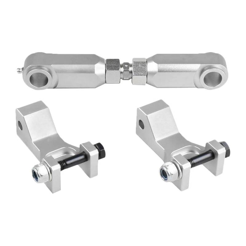 Vorne Hinten Tieferlegungssatz for Y-am R-apt 350 YFM350 660 660R YFM660R 700 700R YFM700 ATV(Silver) von GUOFHUIO