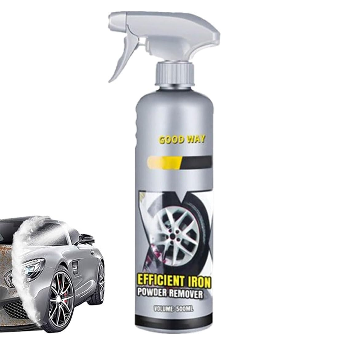 GUSHE Efficient Iron Stain Remover with Color Positioning Indicator, Metall Rostentferner, Rostumwandler Sprayer, Rostlöser Spray für Auto, Leistungsstarker Auto Rostentferner Spray, 500ml GUSHE Efficient Iron Stain Remover with Color Positioning Indicator, Metall Rostentferner, Rostumwandler Sprayer, Rostlöser Spray für Auto, Leistungsstarker Auto Rostentferner Spray, 500ml von GUSHE