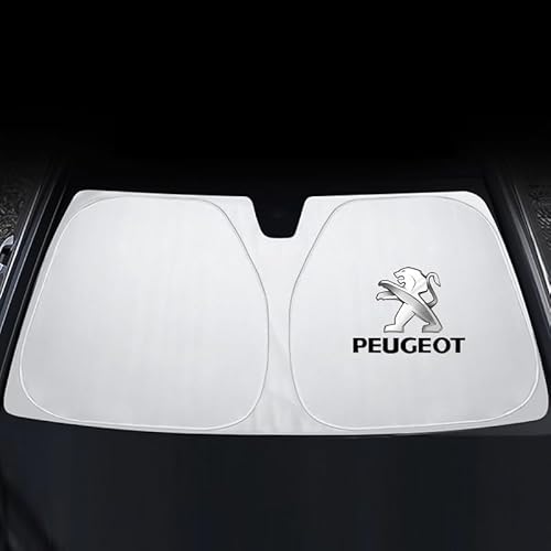 Sonnenschutz Auto Frontscheibe für Peugeot 2008 2024-Present, Auto Windschutzscheibe Sonnenschirm Faltbarer Frontscheiben-Sonnenschutz UV-Schutz, Hitzeschutz Abdeckung für Innenraum Sonnenschutz Auto Frontscheibe für Peugeot 2008 2024-Present, Auto Windschutzscheibe Sonnenschirm Faltbarer Frontscheiben-Sonnenschutz UV-Schutz, Hitzeschutz Abdeckung für Innenraum von GUTYE