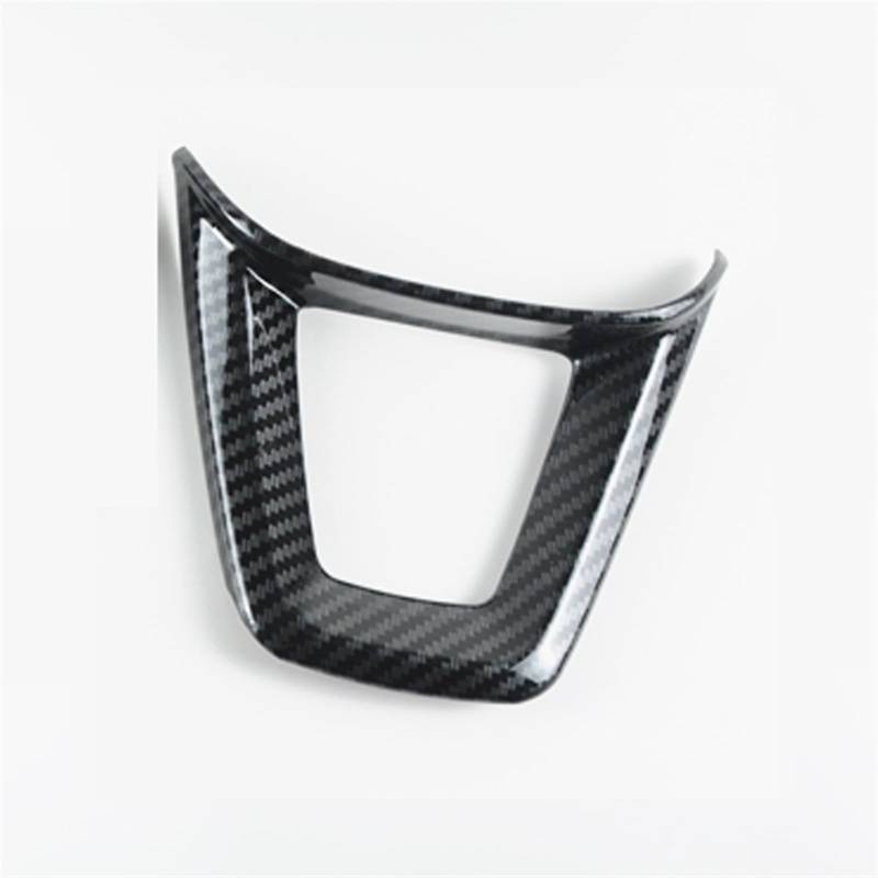 Autodekoration Auto Styling Lenkrad Rahmen Dekoration Abdeckung Trim Für Audi Für Q5 Für FY 2018-2021 2020 2019 Automotive Innen Zubehör (Color : Carbon Fiber) von GuyAna