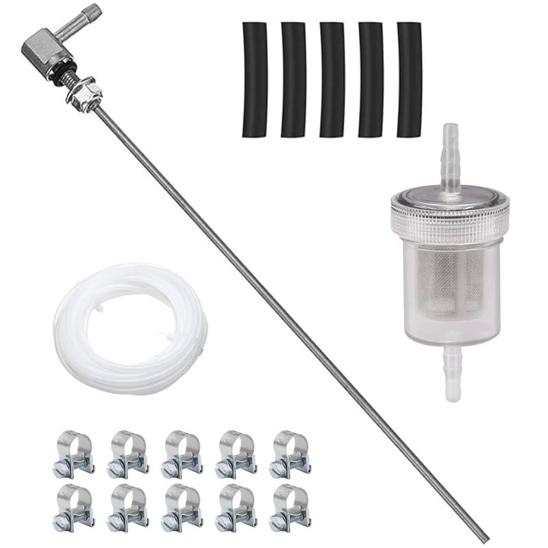 18 Stück Kraftstoff Standrohr Set： 4M Dieselheizung Kraftstoffleitung Schlauch Ersatz Kraftstoffrohr Auto Diesel Standheizung Leitungsfilter Schlauchschellen Für Webasto/Eberspacher Standheizung von GWAEPU