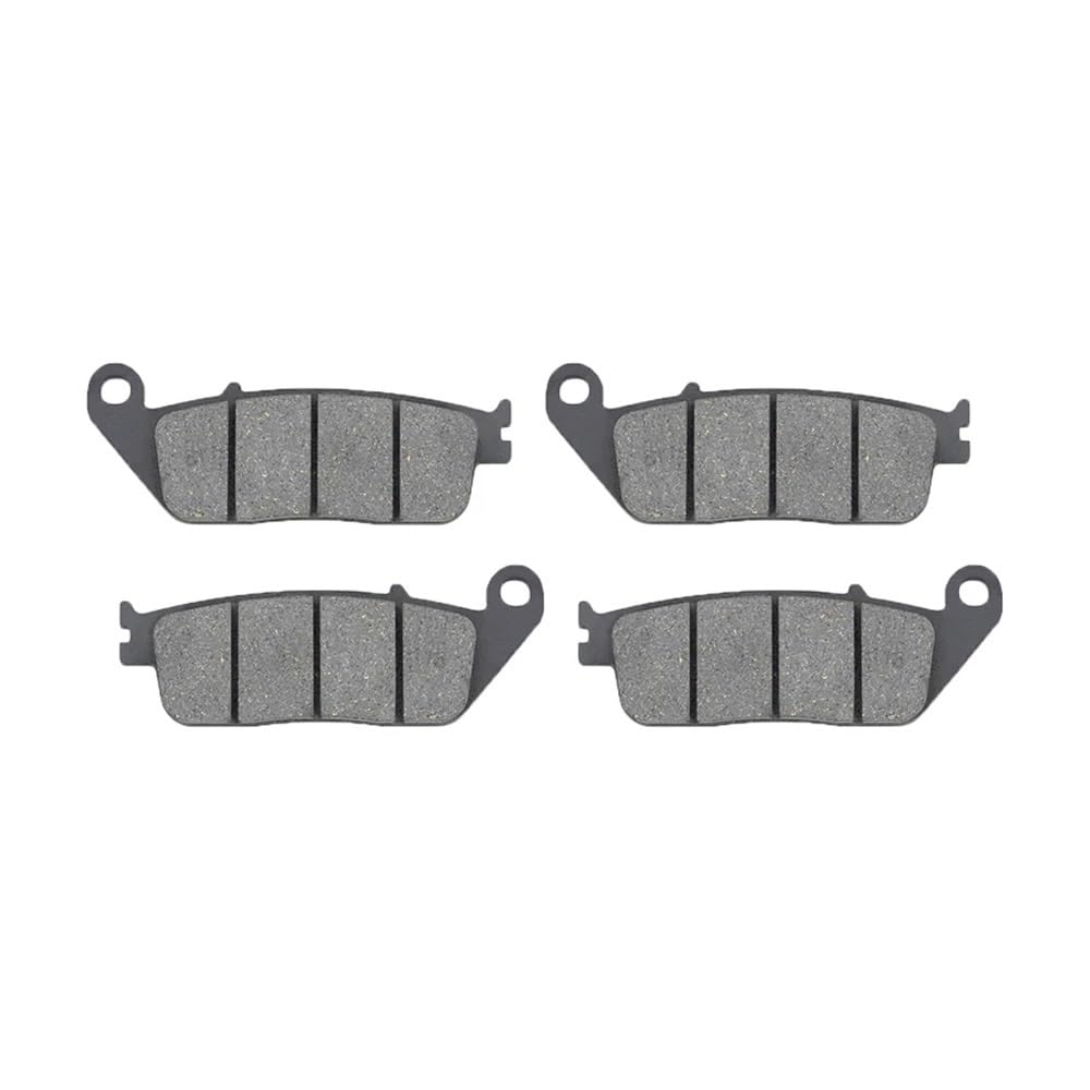 Bremsbeläge vorne und hinten, kompatibel mit den Motorradmodellen K KLE650Versys EFF FFF EN650 AFF BFF EN650 2015(2 Pairs Front) von GXAOeUX