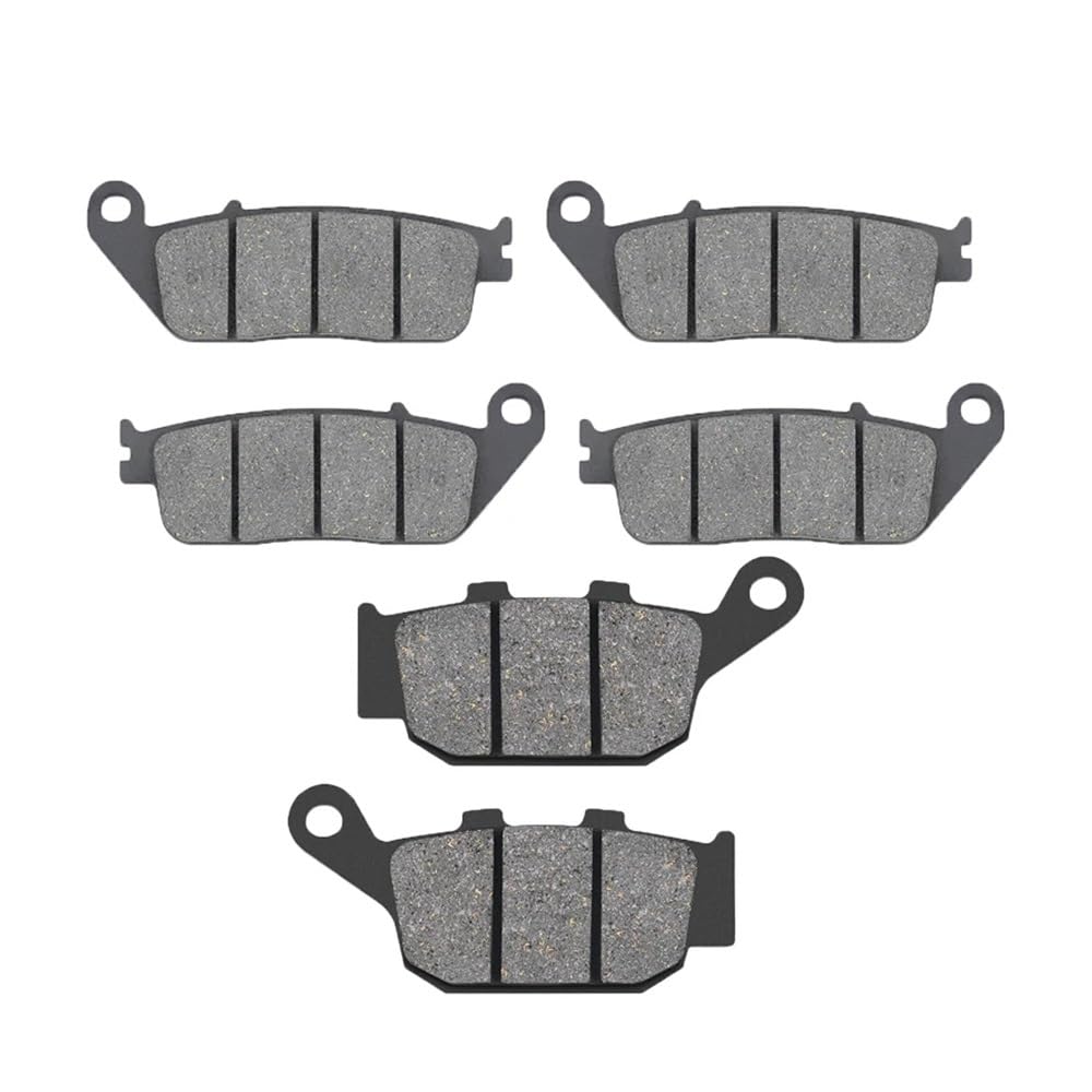 Bremsbeläge vorne und hinten, kompatibel mit den Motorradmodellen K KLE650Versys EFF FFF EN650 AFF BFF EN650 2015(Front and Rear) von GXAOeUX