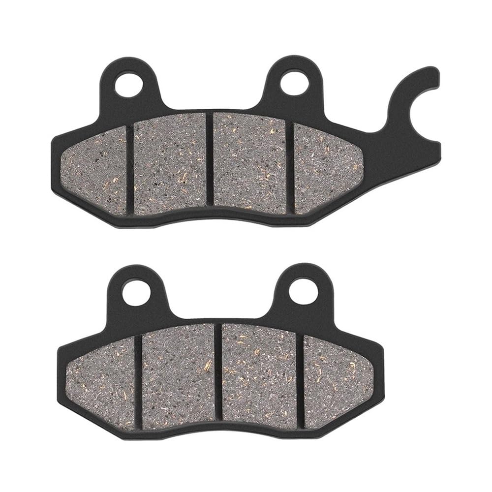 Geeignet for ATV Commander800 1000 XT DPS X LTD Modell Motorrad vorne und hinten Bremsbeläge(1 Pair F Left) von GXAOeUX