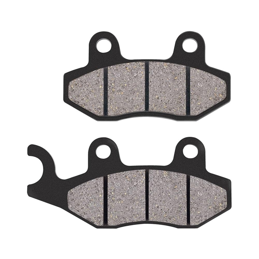 Geeignet for ATV Commander800 1000 XT DPS X LTD Modell Motorrad vorne und hinten Bremsbeläge(1 Pair F Right) von GXAOeUX