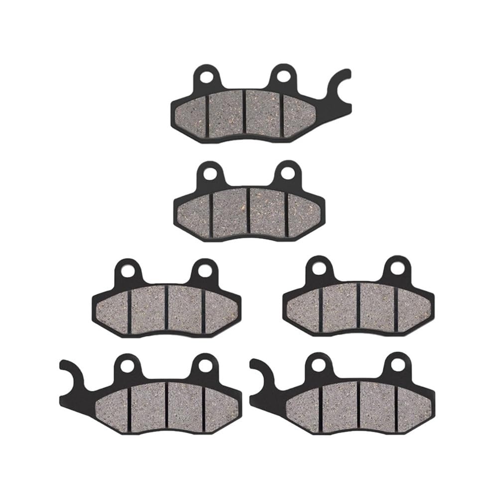 Geeignet for ATV Commander800 1000 XT DPS X LTD Modell Motorrad vorne und hinten Bremsbeläge(1 Set) von GXAOeUX