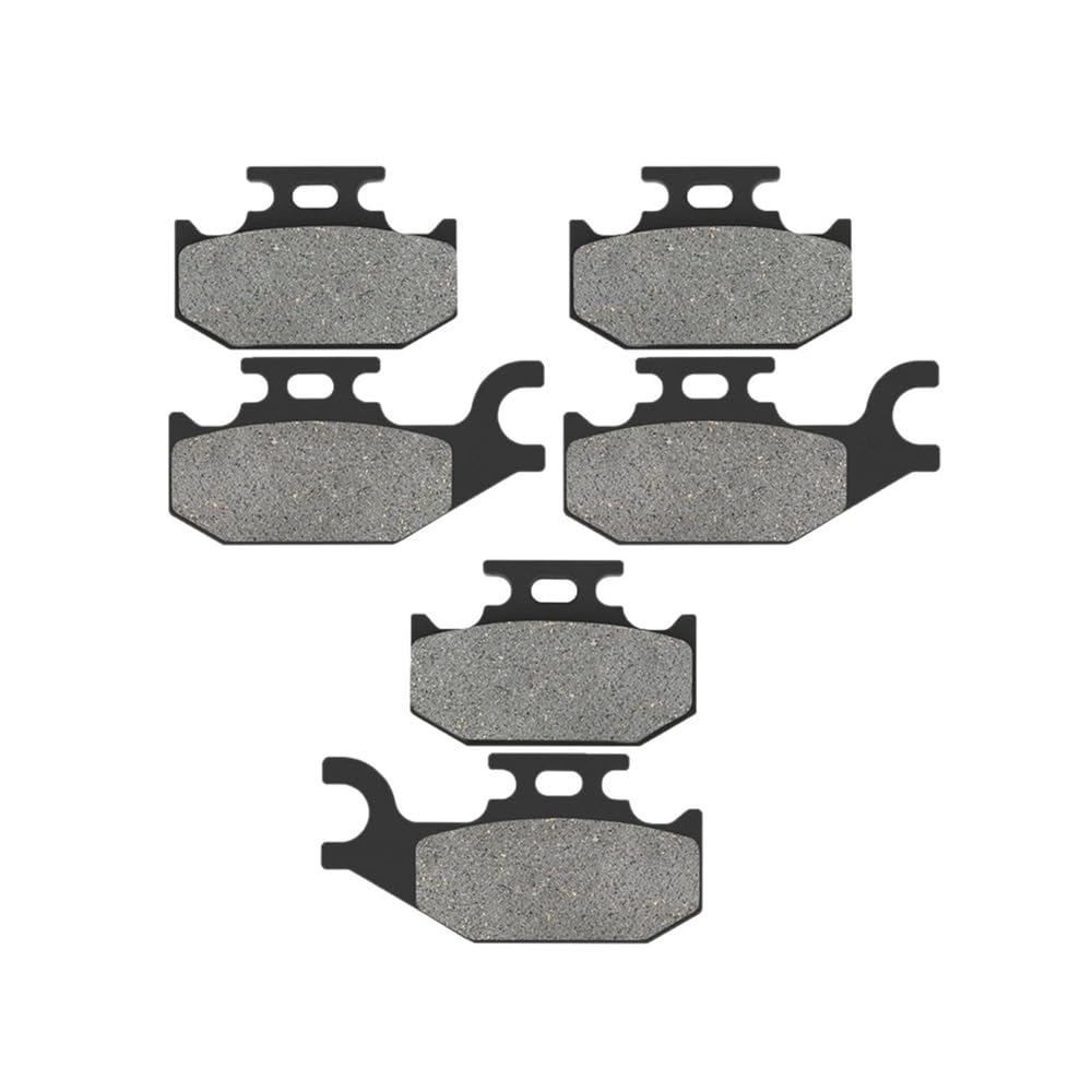 Geeignet for BRP Outlander330 400 500 650 800Max Modell Motorrad vorne und hinten Bremsbeläge(1 Set) von GXAOeUX