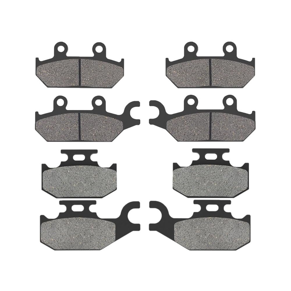 Geeignet for CANAMATV Max1000 XT LTD R Modell Motorrad vorne und hinten Bremsbeläge(1 Set) von GXAOeUX