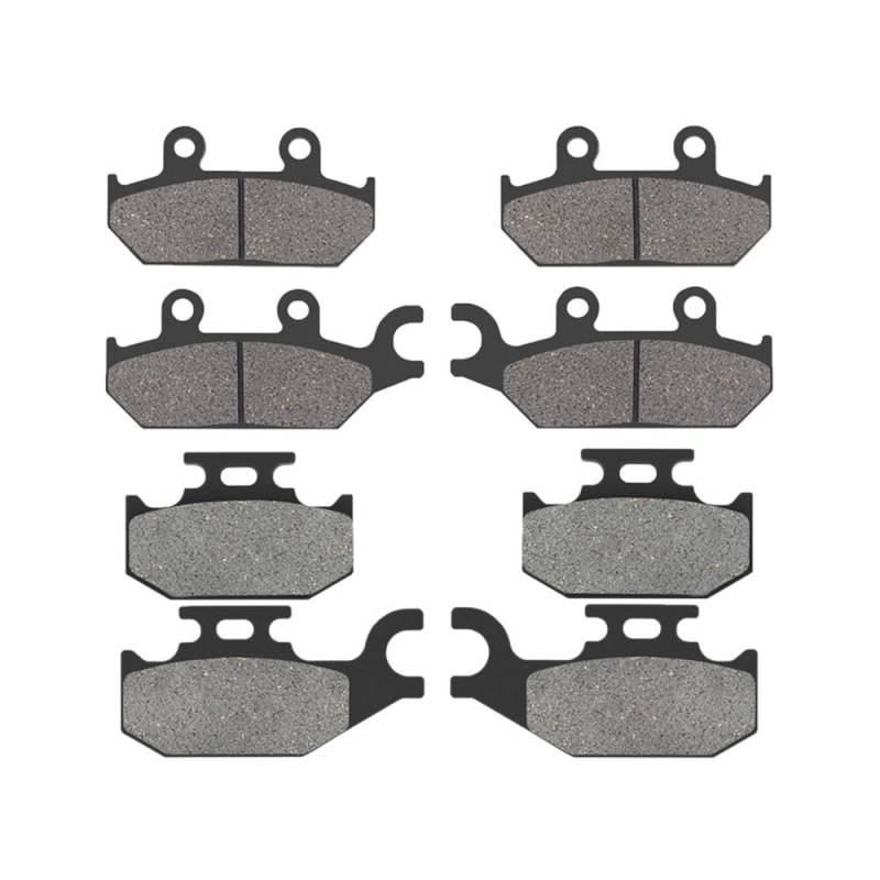 Geeignet for CANAMATV Max1000 XT LTD R Modell Motorrad vorne und hinten Bremsbeläge(1 Set) von GXAOeUX