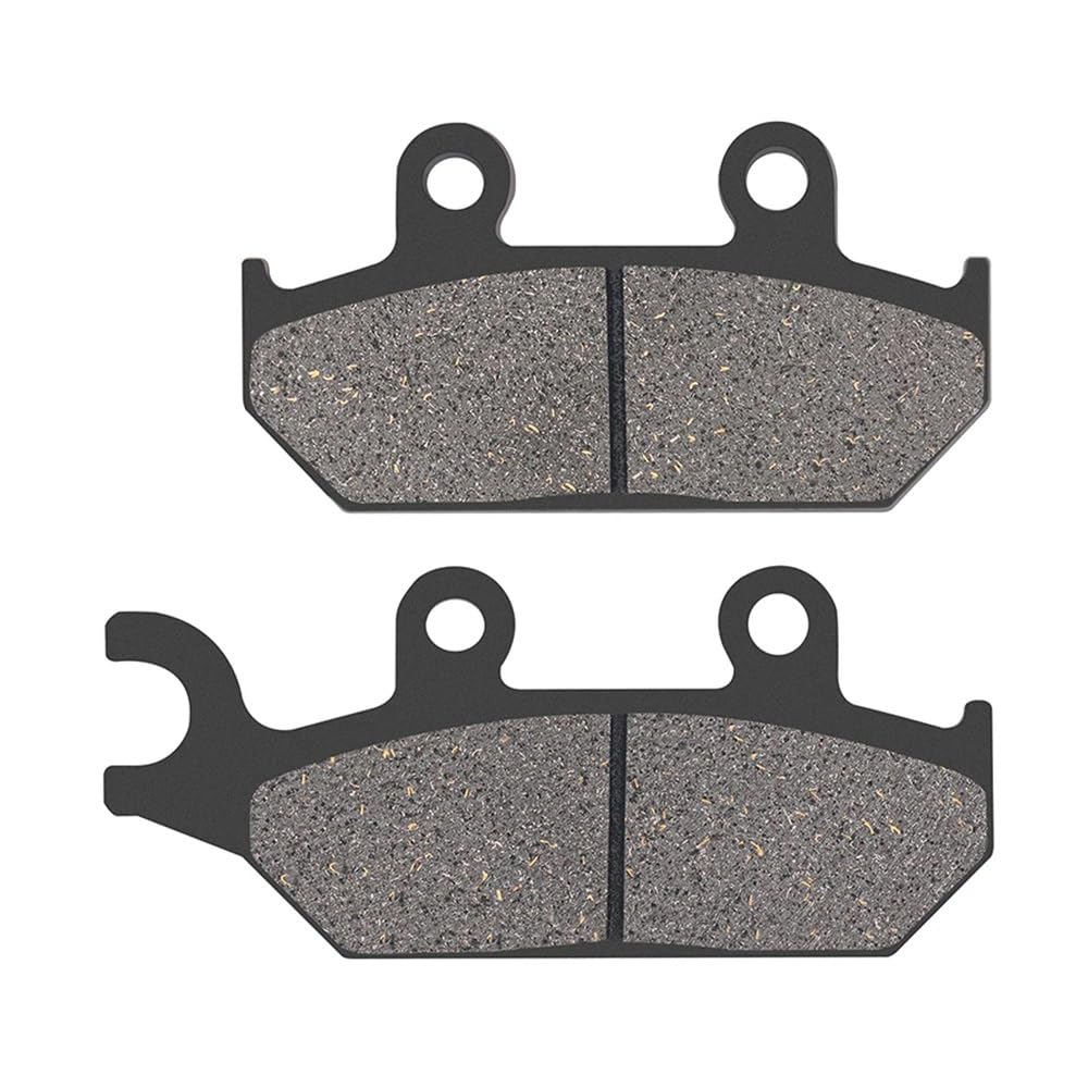 Geeignet for CANAMATV Max1000 XT LTD R Modell Motorrad vorne und hinten Bremsbeläge(B) von GXAOeUX