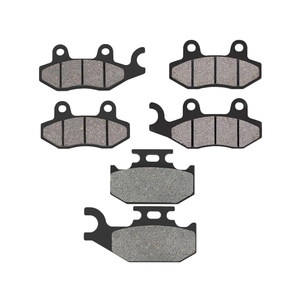 Geeignet for CANAMRyker600 900 Ace 2018-2022 Motorrad Vorne Und Hinten Bremsbeläge(Front and Rear) von GXAOeUX