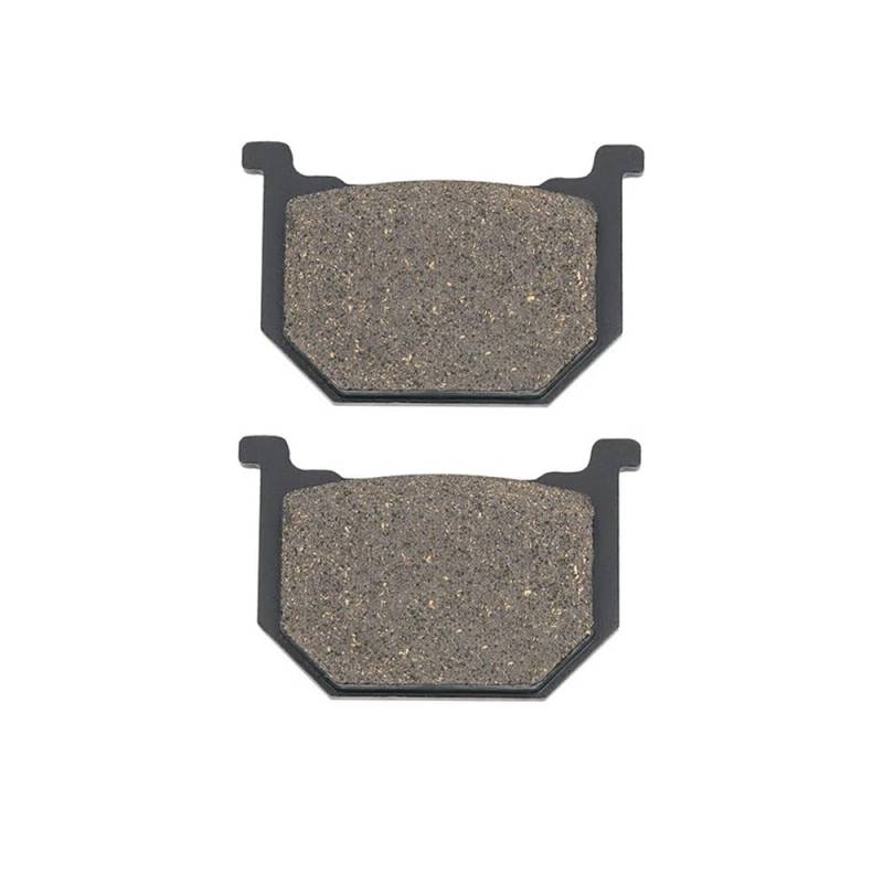 Geeignet for GS700 GS750 GS1000 GS1100 GV1200 EF ESF EZ LT LX ED und andere Modelle von Motorrad-Bremsbelägen vorne und hinten(1 Pair Front) von GXAOeUX