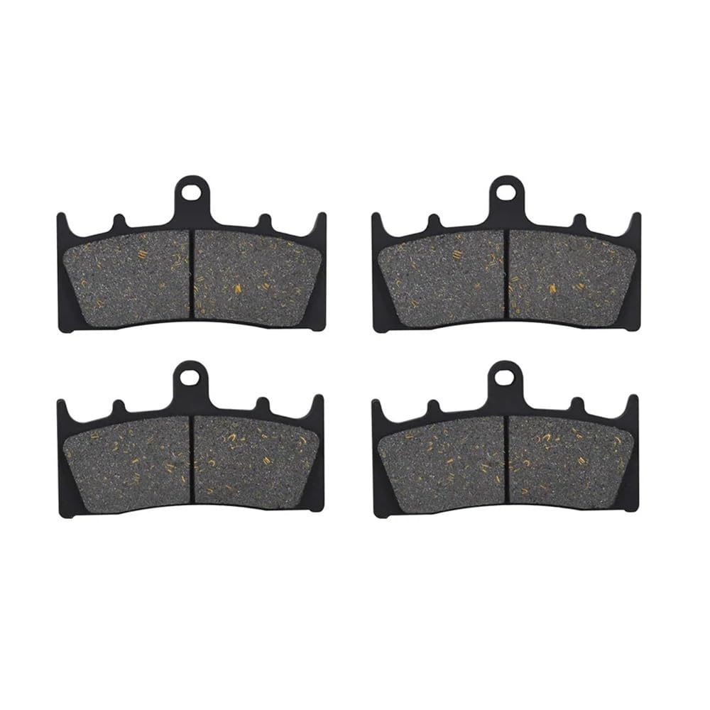 Geeignet for GSXR 750 1000 1100 W GSXR750 TL1000 R GS GSF 1200 GSX 1300R 1400 VZ1600 Modell Motorrad Vorne Bremsbeläge(2 Pairs Front) von GXAOeUX