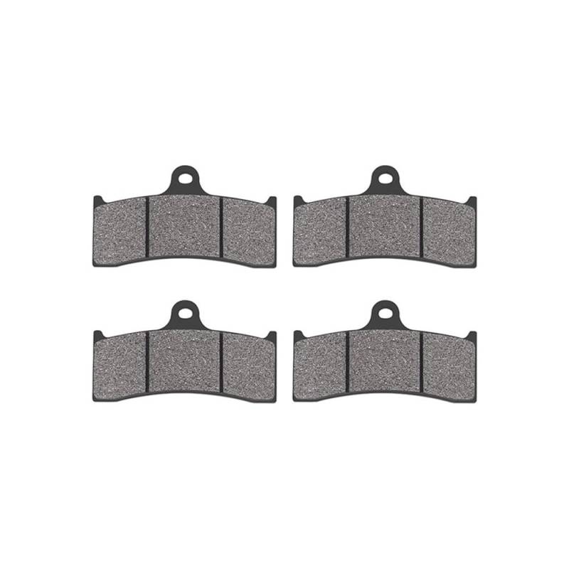 Geeignet for HONDACB1300 SC40 1998-2000 Motorrad Vorne Und Hinten Bremsbeläge(2 Pairs Front) von GXAOeUX