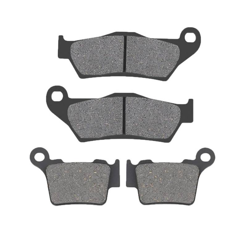 Geeignet for Marathon250 450MR Pro Racing 200cc 250cc 300cc 2T Motorrad vorne und hinten Bremsbeläge(Front and Rear) von GXAOeUX