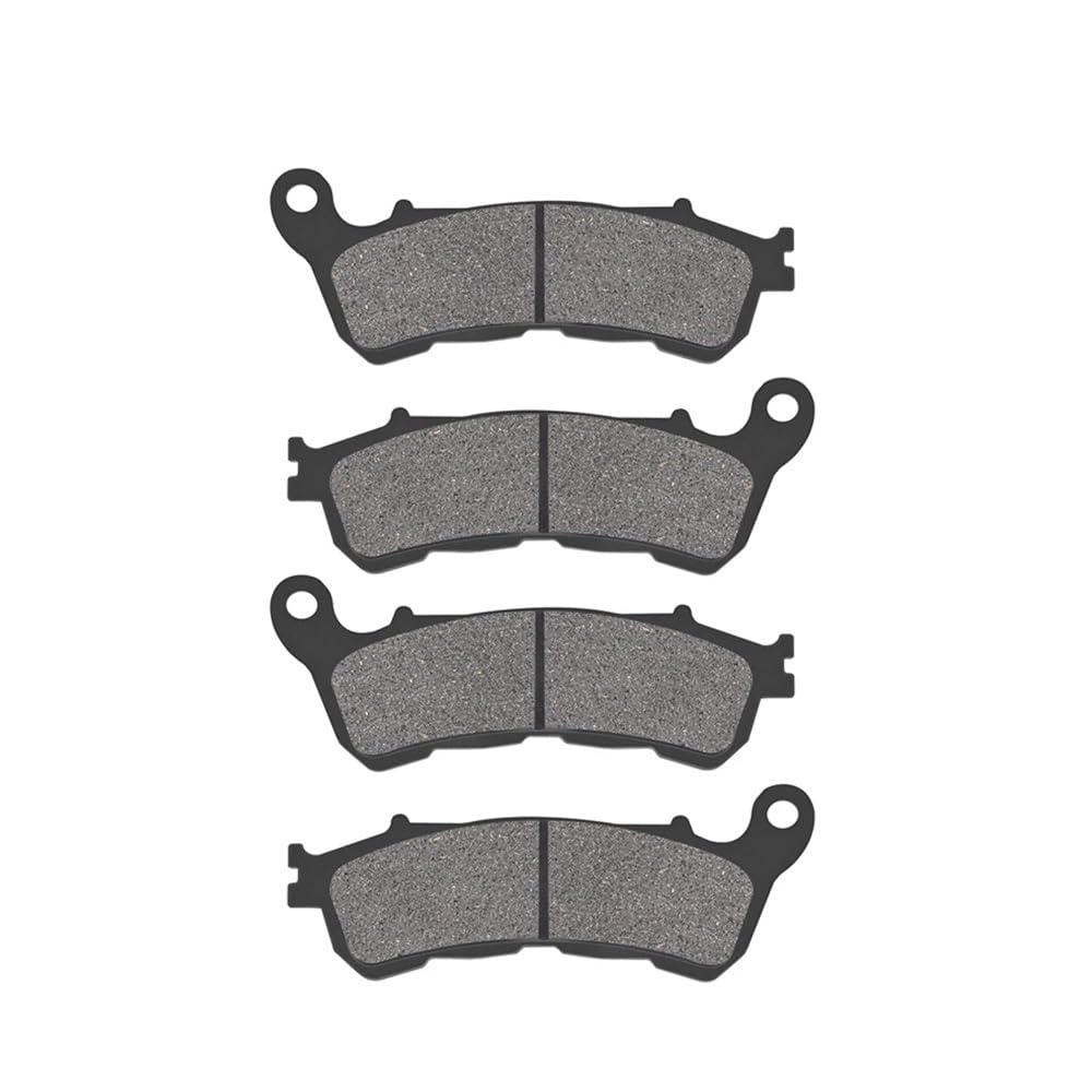 Geeignet for S Straße VLR1800 TK Boulevard Touring C109RT C109R Motorrad Vorne Und Hinten Bremsbeläge(2 Pairs Front) von GXAOeUX