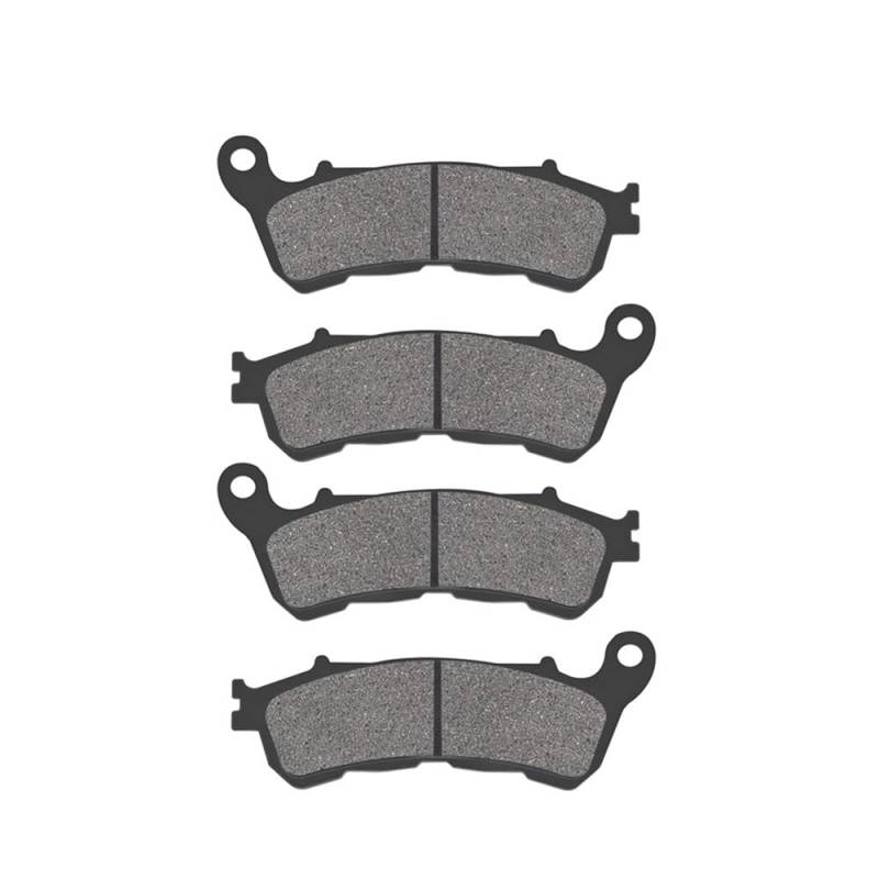 Geeignet for S Straße VLR1800 TK Boulevard Touring C109RT C109R Motorrad Vorne Und Hinten Bremsbeläge(2 Pairs Front) von GXAOeUX